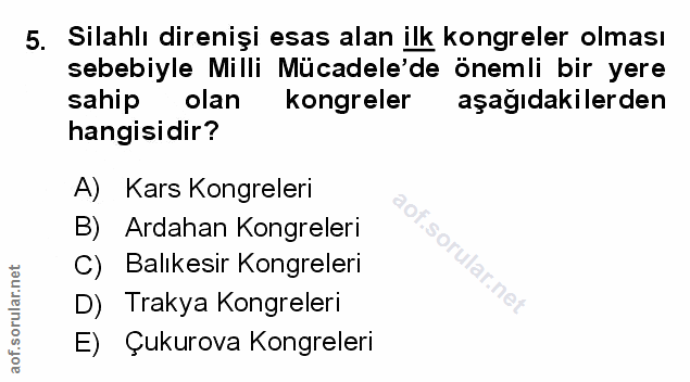 Soru 5
