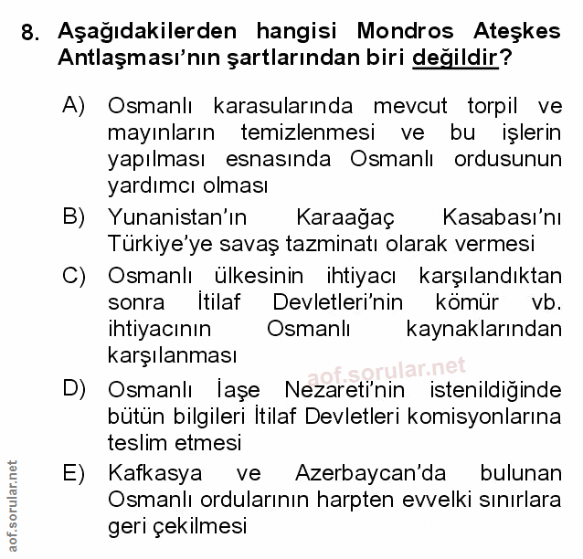 Soru 8