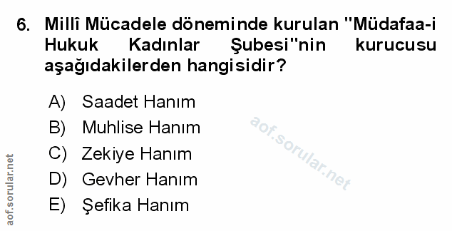 Soru 6