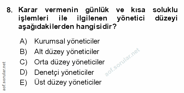 Soru 8