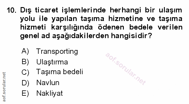 Soru 10
