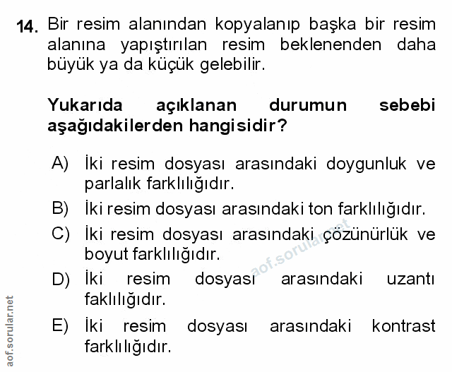 Soru 14