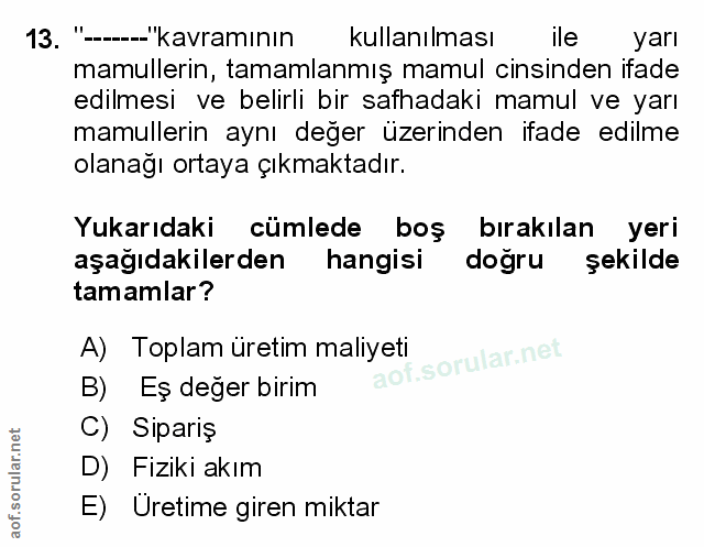 Soru 13