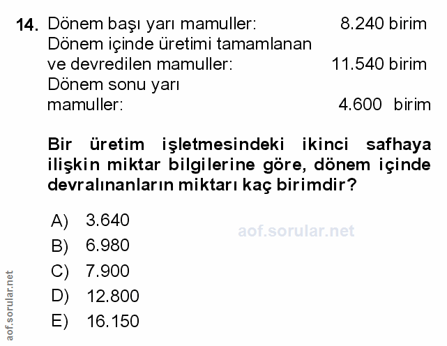 Soru 14