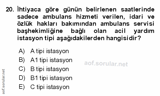 Soru 20