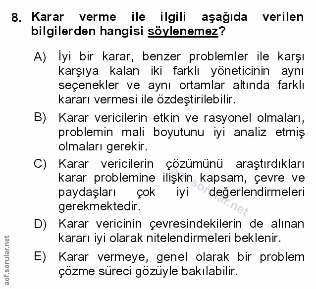 Soru 8