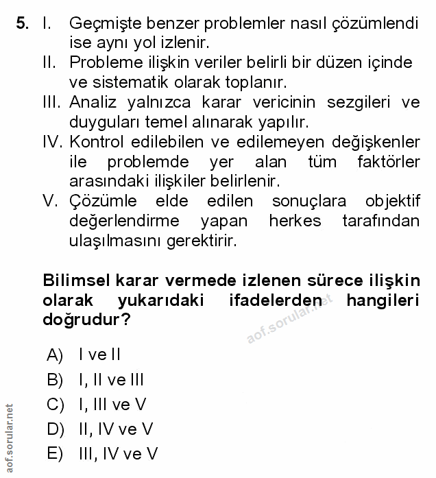 Soru 5