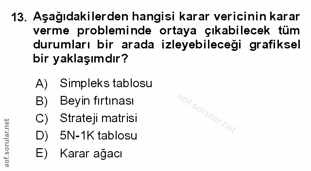 Soru 13