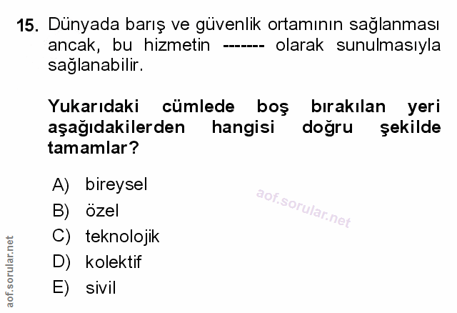 Soru 15