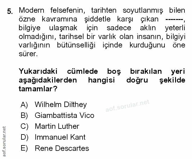 Soru 5