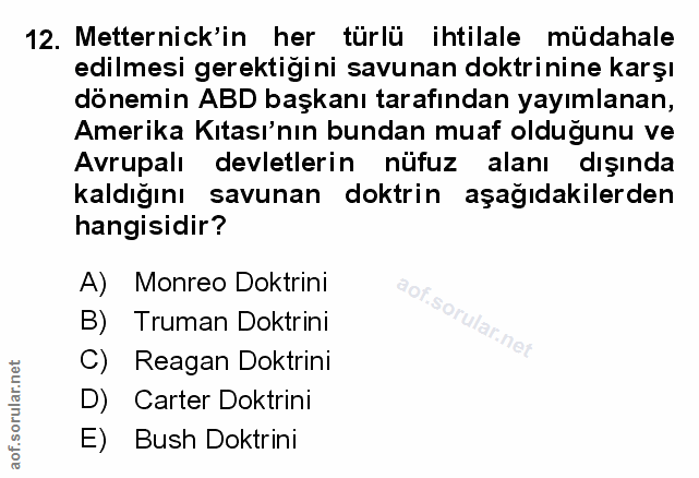 Soru 12