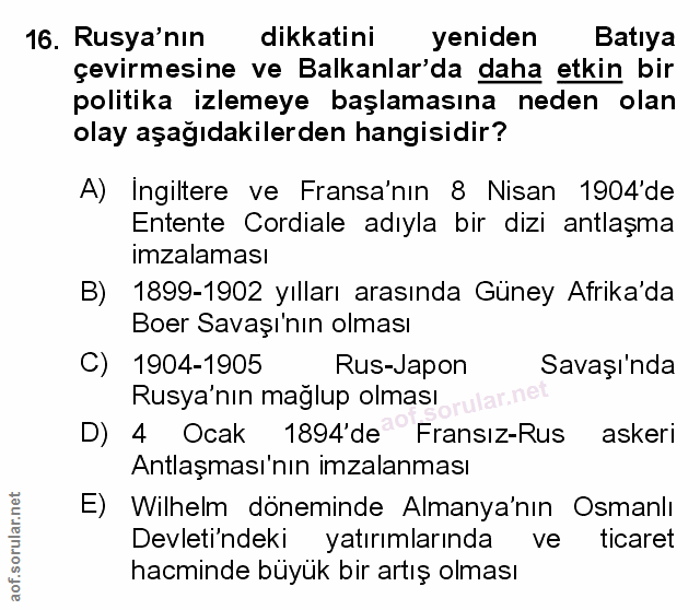 Soru 16