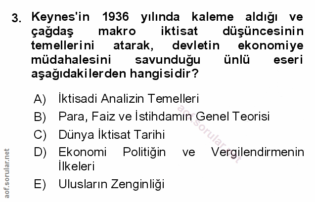 Soru 3