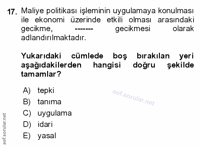 Soru 17