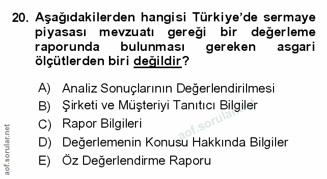 Soru 20
