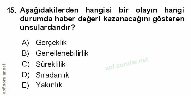 Soru 15