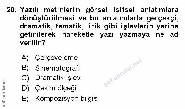 Soru 20