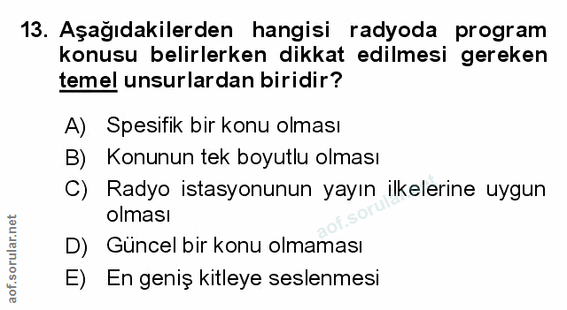 Soru 13