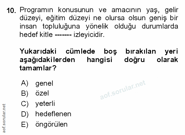 Soru 10