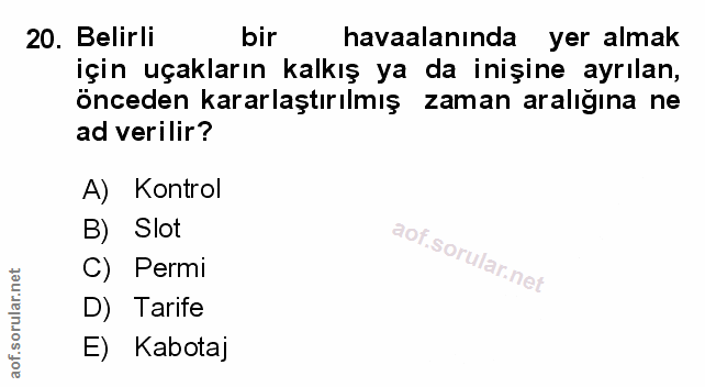 Soru 20