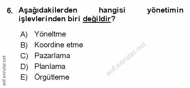 Soru 6