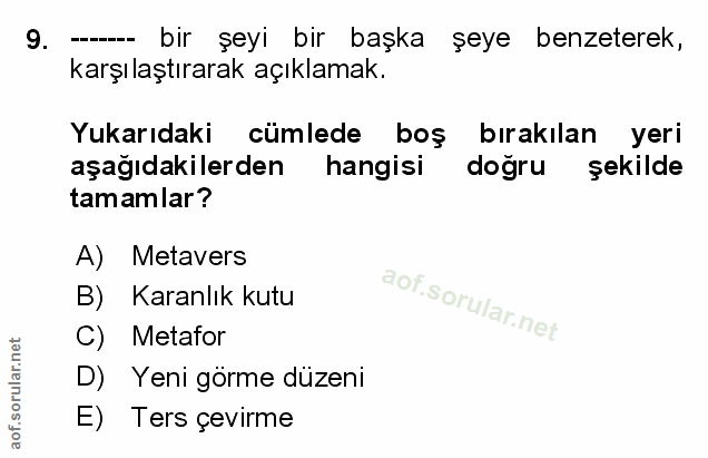 Soru 9