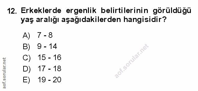 Soru 12