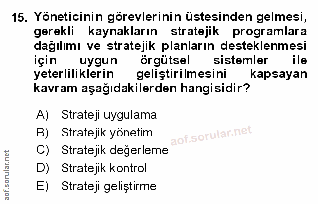 Soru 15