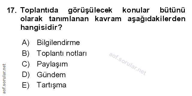 Soru 17