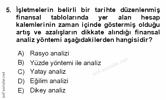 Soru 5
