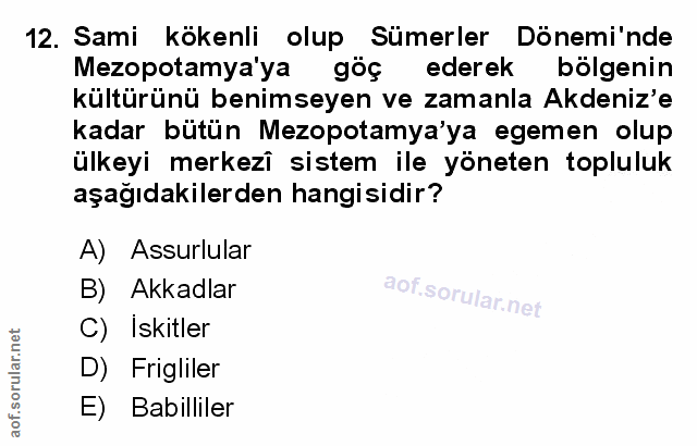 Soru 12