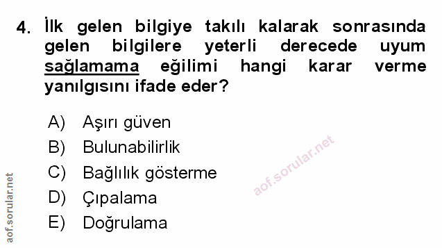 Soru 4