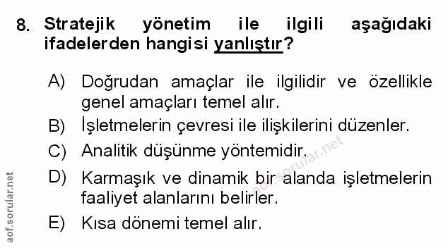 Soru 8