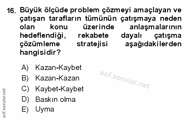 Soru 16