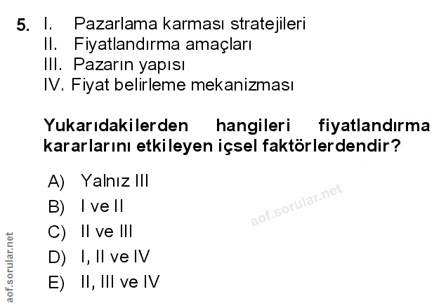 Soru 5
