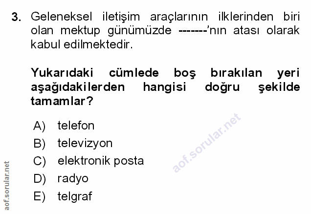 Soru 3