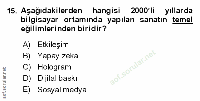 Soru 15