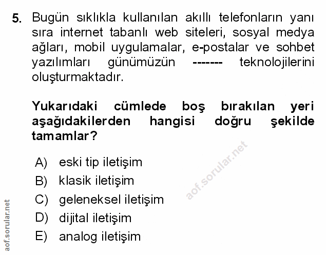 Soru 5