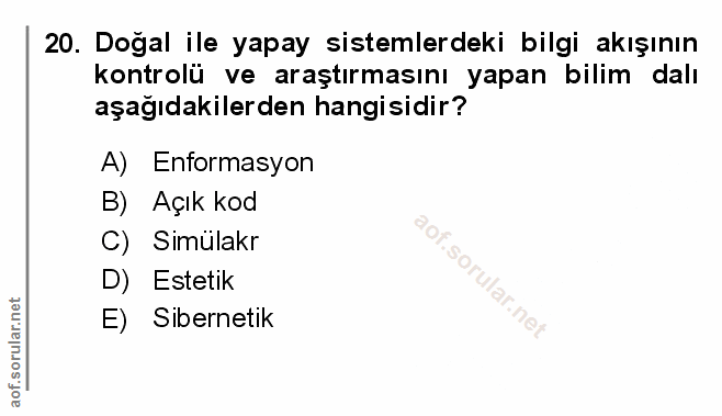 Soru 20