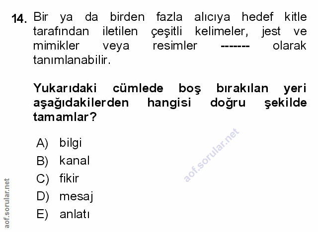 Soru 14