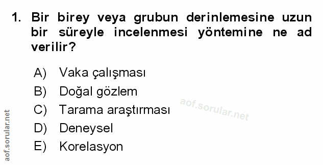 Soru 1