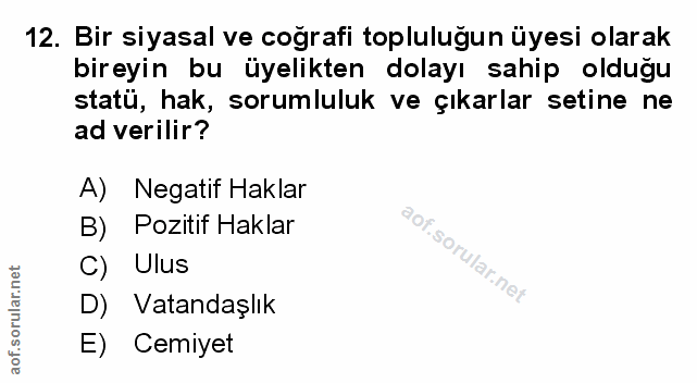 Soru 12
