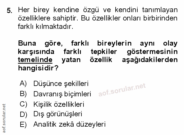 Soru 5