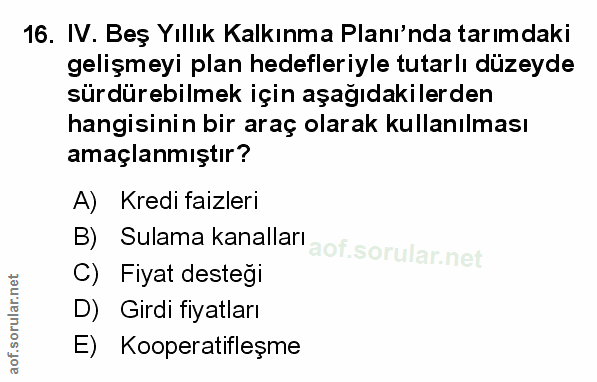 Soru 16