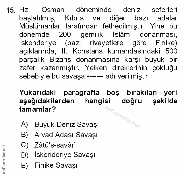 Soru 15