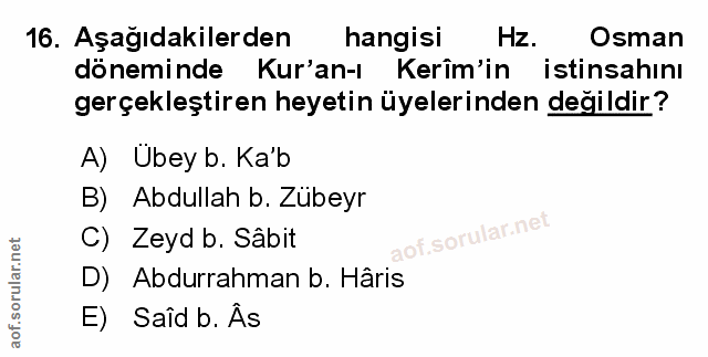 Soru 16
