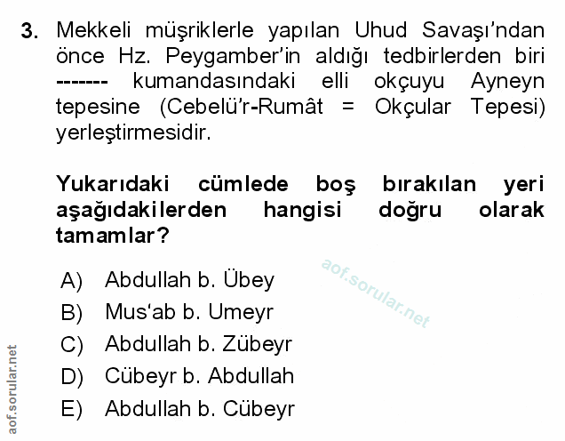 Soru 3