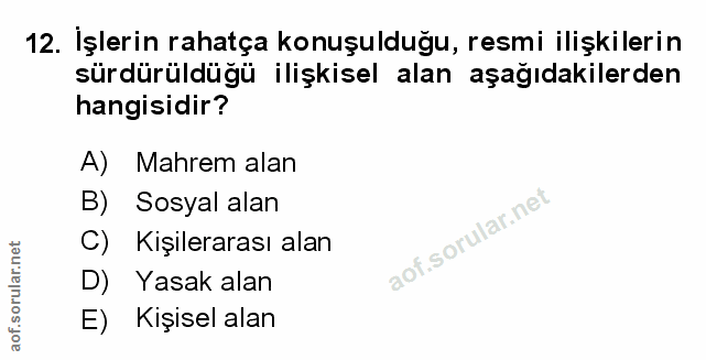 Soru 12