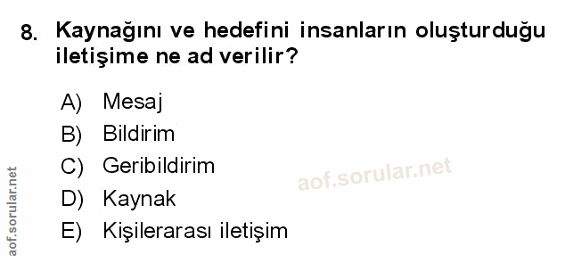 Soru 8