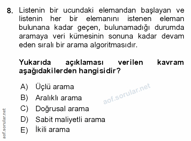 Soru 8